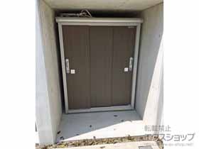 の物置・屋外倉庫 エスモ 一般型 1200×750×1501 ESE-1207E-DW 施工例