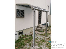 のテラス屋根 プレシオステラス R型 テラスタイプ 単体 積雪〜20cm対応 施工例