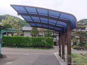 のカーポート レイナキャップポートグラン50 積雪50cm対応 施工例