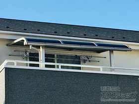 のバルコニー・ベランダ屋根 プレシオステラス R型 屋根タイプ 単体 積雪〜20cm対応 施工例