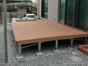 のウッドデッキ リウッドデッキ 200 施工例