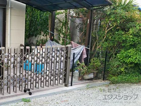 LIXIL(���N�V��)�̃t�F���X�E��E�� �n�C�O���b�h�t�F���XUF8�^ �t���[�|�[���^�C�v ���O�ωE���ݒu �{�H��