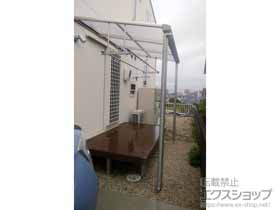 のテラス屋根 プレシオステラス F型 テラスタイプ 単体 積雪〜20cm対応 施工例