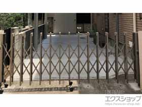 のカーゲート アルシャインII M型 Aタイプ ノンレール 片開き 310S 施工例