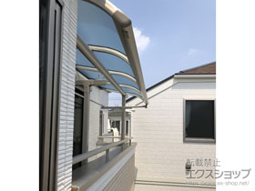 のバルコニー・ベランダ屋根 ヴェクターテラス R型 屋根タイプ 単体 積雪〜20cm対応 施工例