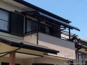 バルコニー屋根 パワーアルファ RB型 屋根タイプ 単体 積雪〜30cm対応 施工例