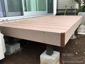 のウッドデッキ 樹ら楽ステージ 施工例