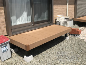 のウッドデッキ マージウッドデッキ 施工例