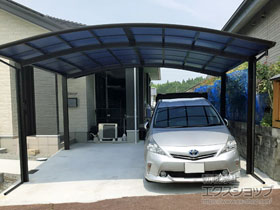 のカーポート レイナツインポートグラン　積雪〜20cm対応 施工例