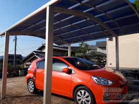 のカーポート レイナツインポートグラン　積雪〜20cm対応 施工例