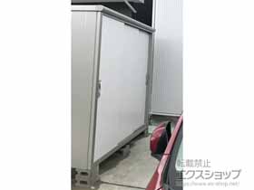 の物置・屋外倉庫 エスモ 一般型 1950×650×1959 ESE-1906A-PW 施工例