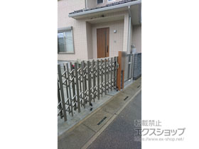 のカーゲート アルシャインII HW型Aタイプ ノンレール 片開き 440S 施工例