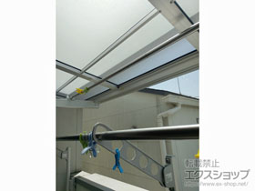 のバルコニー・ベランダ屋根 スピーネ F型 ルーフタイプ 単体 積雪〜20cm対応 施工例