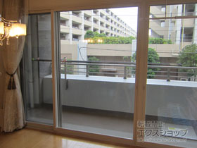 の二重窓（内窓） インプラス ダストバリア仕様 引違い窓 変則2枚建 施工例