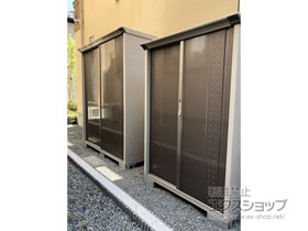 の物置・屋外倉庫 グランプレステージジャンプ 1695×650×1900 GP-176A-F-CB 施工例