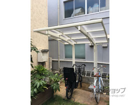 のサイクルポート・駐輪場 レイナポートグランミニ 積雪〜20cm対応 施工例