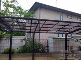 カーポート ネスカR (ラウンドスタイル) 延長 積雪〜20cm対応 施工例