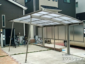 のカーポート プレシオスポート 積雪〜20cm対応 施工例