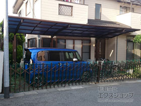 のカーポート レイナポートグラン 延長　積雪〜20cm対応 施工例