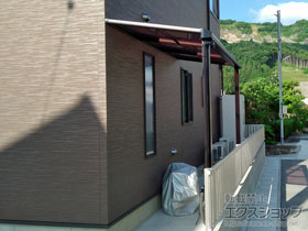 のテラス屋根 ヴェクターテラス F型 テラスタイプ 単体 積雪〜20cm対応 施工例