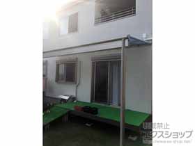 のテラス屋根 ヴェクターテラス F型 テラスタイプ 単体 積雪〜20cm対応 施工例