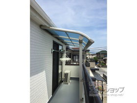 のバルコニー・ベランダ屋根 ヴェクターテラス R型 屋根タイプ 単体 積雪〜20cm対応 施工例