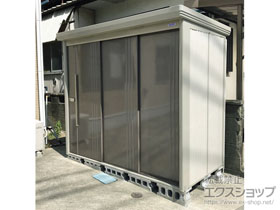 の物置・屋外倉庫 Mr.ストックマンダンディ 一般型 2348×1222×2110 ND-2312-B 施工例