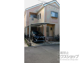 のカーポート レイナポートグラン 延長　積雪〜20cm対応 施工例