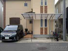 のサイクルポート・駐輪場 レイナポートグランミニ 積雪〜20cm対応 施工例