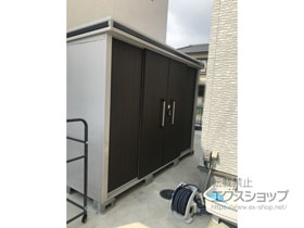 の物置・屋外倉庫 エルモ 一般型 2920×1170×2121 LMD-2911-DW 施工例