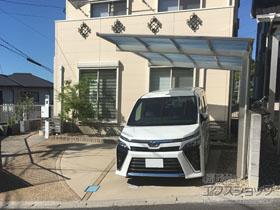 のカーポート エフルージュグラン　積雪〜20cm対応 施工例