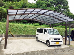 のカーポート レイナツインポートグラン　積雪〜20cm対応 施工例