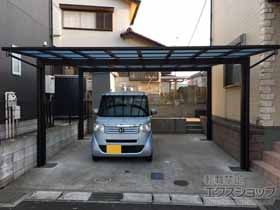 のカーポート エフルージュ ツイン 積雪〜20cm対応 施工例