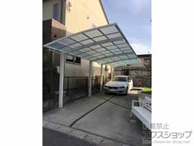 のカーポート レイナポートグラン 縦連棟　積雪〜20cm対応 施工例