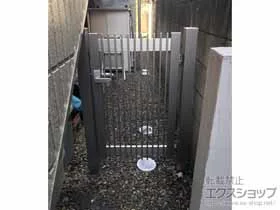 片開き アルミの門扉の施工例一覧(裏口) | 門扉ならエクスショップ 片開き アルミの門扉の施工例一覧(裏口) | 門扉ならエクスショップ