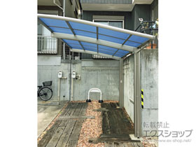 のカーポート ネスカR (ラウンドスタイル) 積雪〜20cm対応 施工例