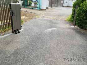 のカーゲート トリップゲート RB型 ノンレール 片開き 35S 施工例