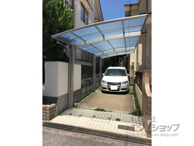 のカーポート レイナポートグラン 延長　積雪〜20cm対応 施工例