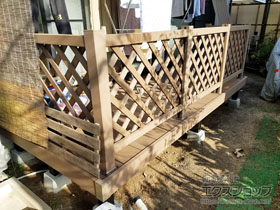 のウッドデッキ リウッドデッキ 200 施工例