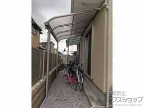 のテラス屋根 ヴェクターテラス R型 テラスタイプ 単体 積雪〜20cm対応 施工例