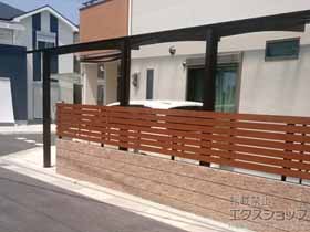 のカーポート レイナポートグラン 縦連棟　積雪〜20cm対応 施工例