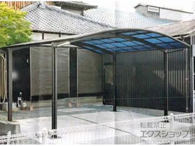 YKKAPのカーポート レイナツインポートグラン　積雪～20cm対応 施工例