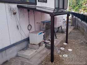 のテラス屋根 ヴェクターテラス F型 テラスタイプ 単体 積雪〜20cm対応 施工例