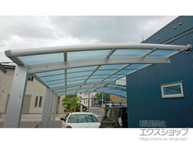 のカーポート レイナポートグラン 縦連棟　積雪〜20cm対応 施工例
