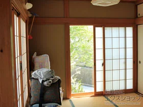LIXIL リクシル(トステム)の内窓（二重窓・二重サッシ） インプラス ダストバリア仕様 引違い窓 2枚建 施工例
