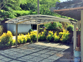 のカーポート レイナツインポートグラン　積雪〜20cm対応 施工例