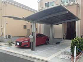 のカーポート プレシオスポート Y合掌 積雪〜20cm対応 施工例