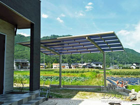 のカーポート レイナポートグラン　積雪〜20cm対応 施工例