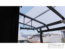 のバルコニー・ベランダ屋根 パワーアルファ RB型 屋根タイプ 単体 積雪〜30cm対応 施工例