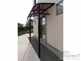 のテラス屋根 ヴェクターテラス R型 テラスタイプ 単体 積雪〜20cm対応 施工例
